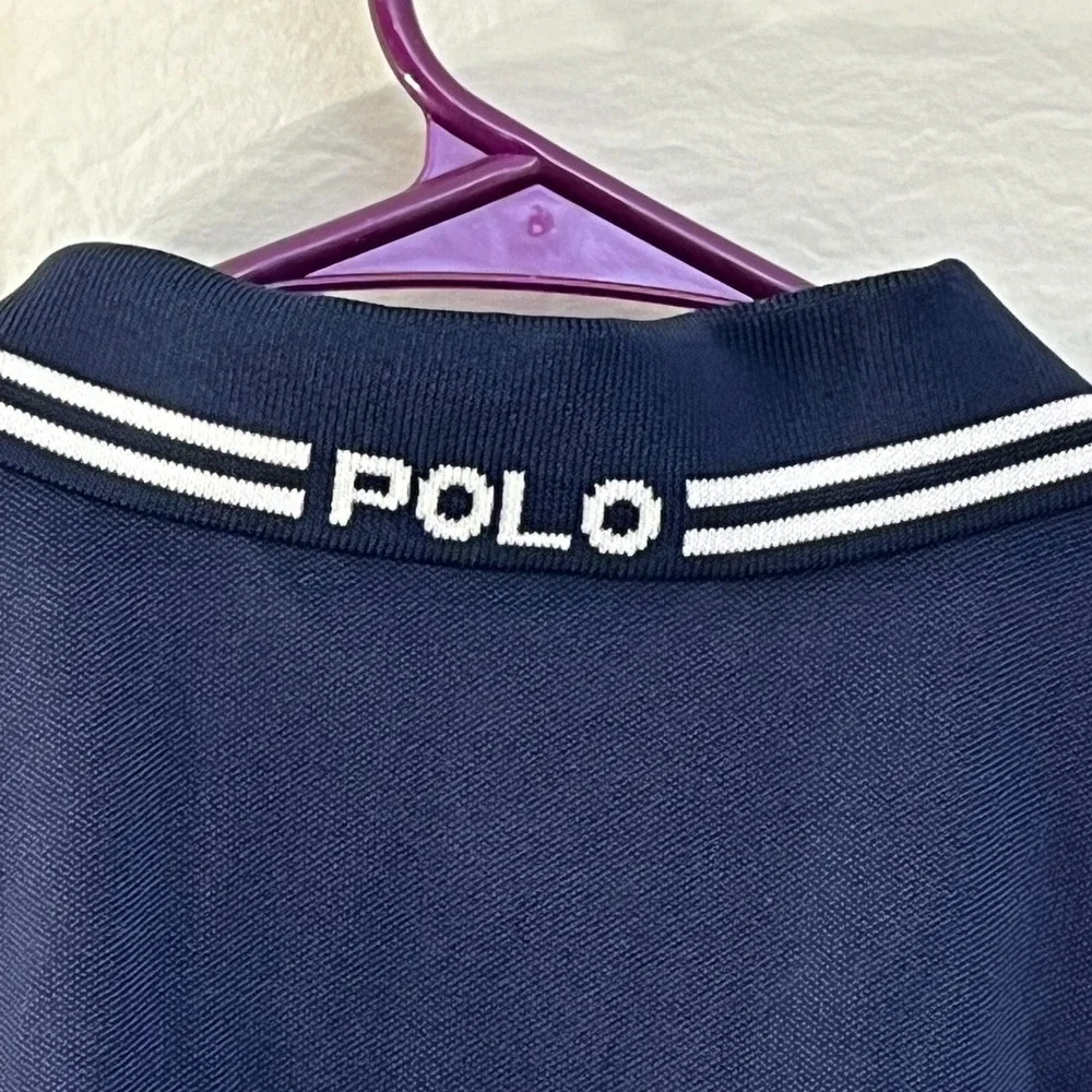 Ralph Lauren Polo Golf Shirt Men's XL Navy Soft‎ Cotton Performance Classic
